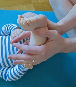 massage pour bébés